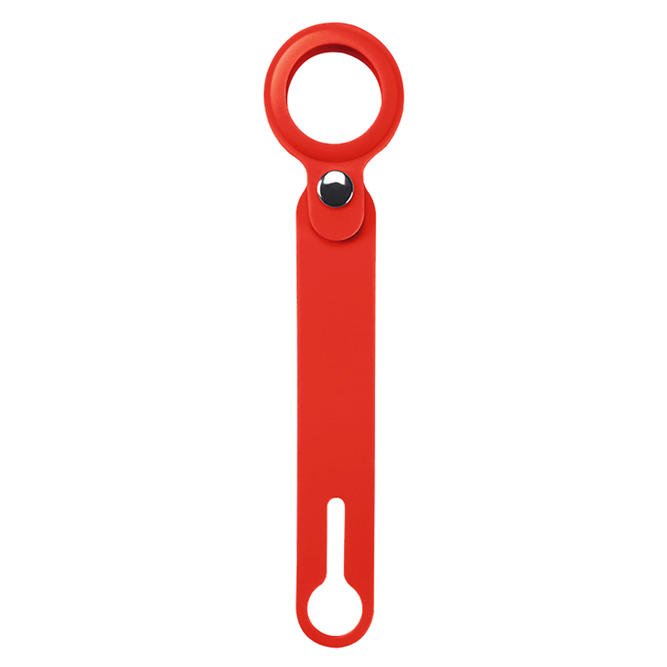 Reiko Silicone Case for Apple AirTag In Red